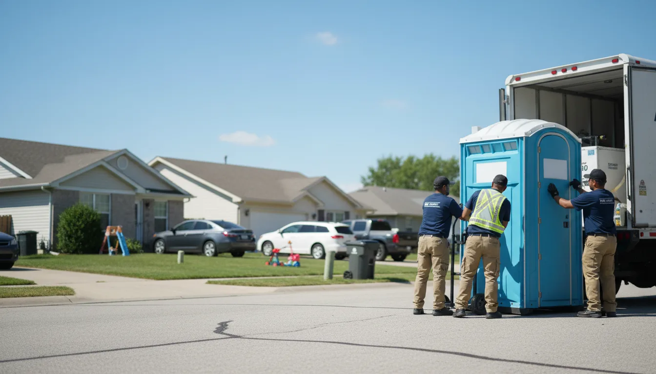 Standard Porta Potty Rentals in Palmyra, IL near me